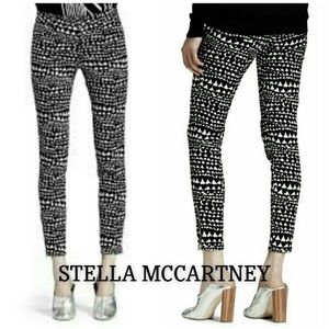 Stella McCartney Jeans Heart Print Black/White